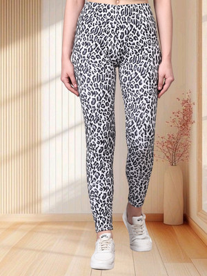 Moda Rapido White Jegging(Printed)