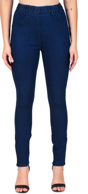 evyavan enterprise Blue Jegging(Solid)