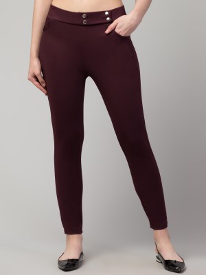 HRIKSHIKA FASHION Black Jegging(Solid)