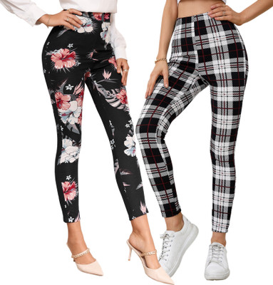 DTR FASHION Black Jegging(Printed)