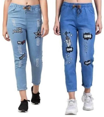 Aakarshak Blue Jegging(Printed)