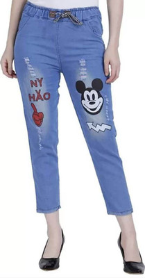 Aakarshak Blue Jegging(Graphic Print)