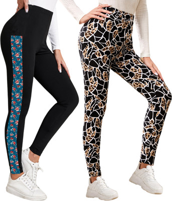 DTR FASHION Multicolor Jegging(Printed)