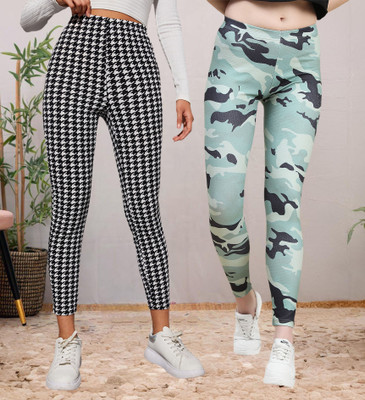 Moda Rapido Multicolor Jegging(Checkered)