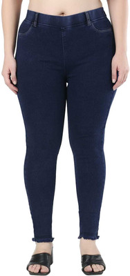 ZXN Clothing Dark Blue Jegging(Solid)