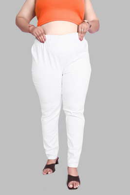 F P Collections White Jegging(Solid)