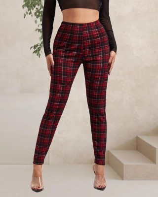 DTR FASHION Multicolor Jegging(Checkered)