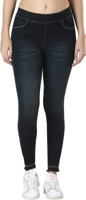 ZXN Clothing Black Jegging(Solid)