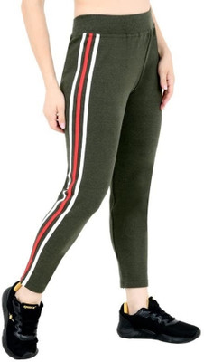 house of common Dark Green Jegging(Striped)