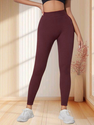 Moda Rapido Maroon Jegging(Solid)