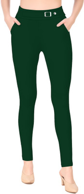 SEMLE Green Jegging(Solid)