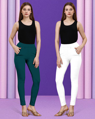 DTR FASHION Multicolor Jegging(Solid)