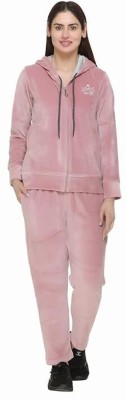 HRIKSHIKA FASHION Solid Women Track Suit