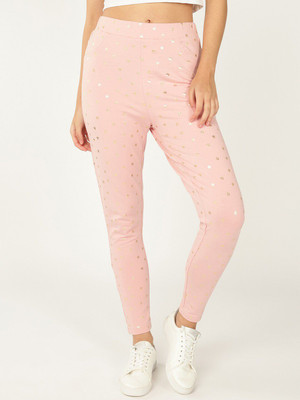 Dressberry Pink Jegging(Printed)