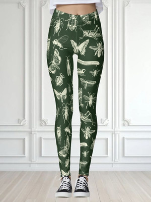 Moda Rapido Green Jegging(Printed)