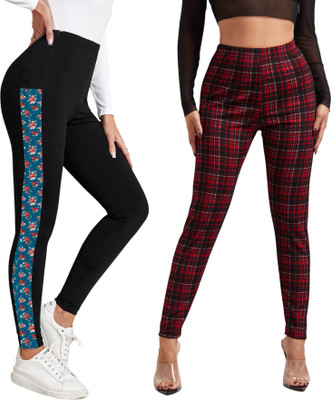 DTR FASHION Multicolor Jegging(Printed)