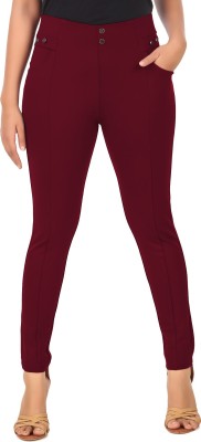 SEMLE Maroon Jegging(Solid)