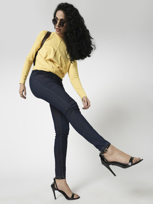 VERO MODA Dark Blue Jegging(Solid)