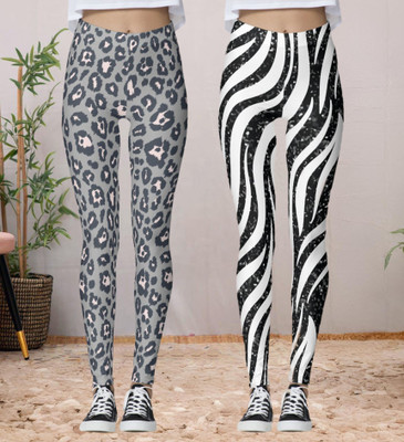 Moda Rapido Multicolor Jegging(Applique)