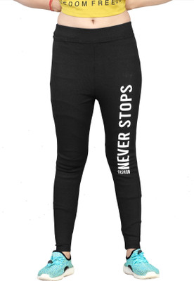 FAYDA MALL Black Jegging(Printed)
