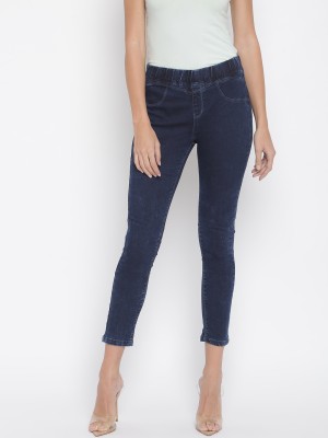 TALES & STORIES Dark Blue Jegging(Solid)