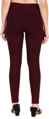 Zicada Maroon Jegging(Solid)