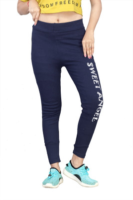 FAYDA MALL Blue Jegging(Printed)