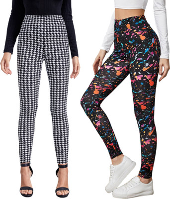 DTR FASHION Black Jegging(Printed)