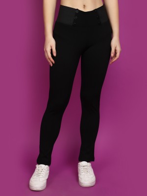 V-MART Black Jegging(Solid)