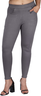Comfort Lady Grey Jegging(Solid)
