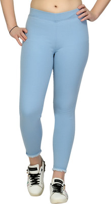 ZXN Clothing Light Blue Jegging(Solid)