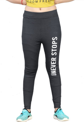 FAYDA MALL Grey Jegging(Printed)