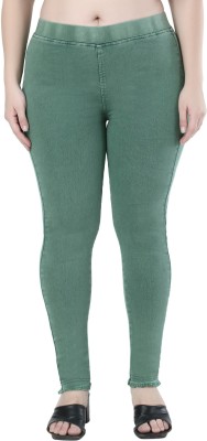 ZXN Clothing Green Jegging(Solid)