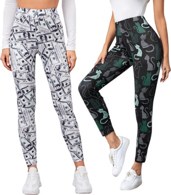 DTR FASHION White Jegging(Printed)