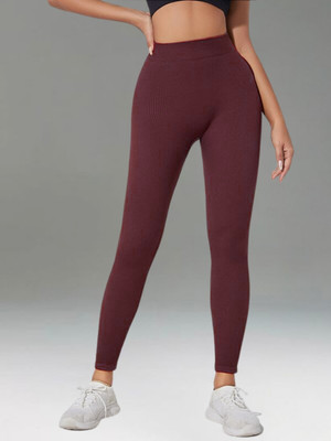 Moda Rapido Maroon Jegging(Solid)