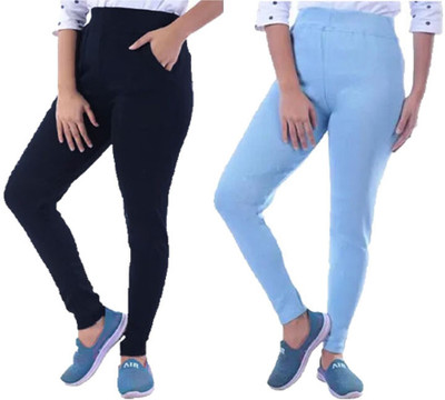 house of common Multicolor Jegging(Solid)
