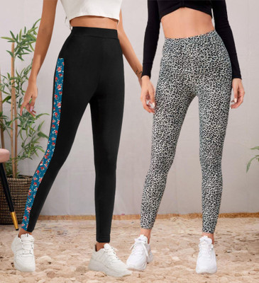 Moda Rapido Multicolor Jegging(Applique)