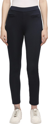Smarty Pants Black Jegging(Solid)