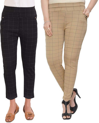 Cloud Star Black Jegging(Checkered)