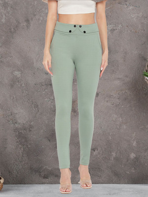 Moda Rapido Green Jegging(Solid)