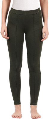 JOCKEY Dark Green Tregging(Solid)
