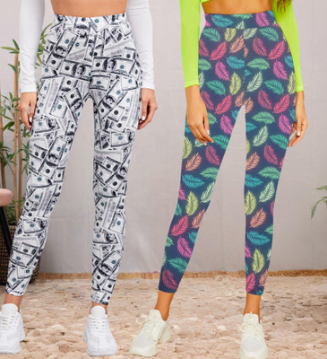 Moda Rapido Multicolor Jegging(Applique)