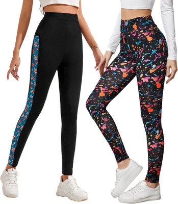 DTR FASHION Multicolor Jegging(Printed)