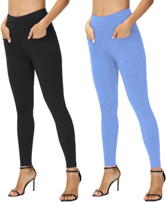 BRAND FLEX Multicolor Jegging(Solid)