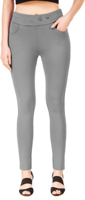 SEMLE Grey Jegging(Solid)
