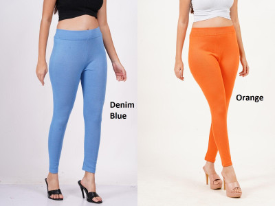 zmz Light Blue, Orange Jegging(Solid)