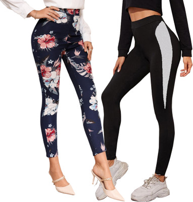 DTR FASHION Black Jegging(Printed)