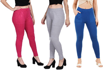house of common Multicolor Jegging(Solid)