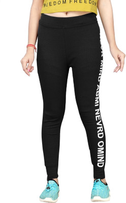 HUMA Black Jegging(Printed)