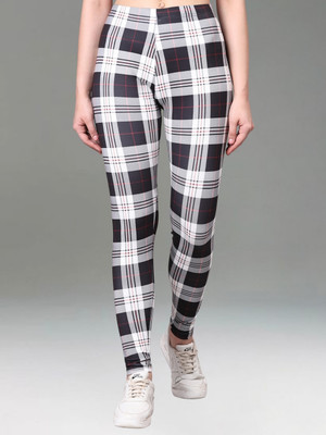 Moda Rapido Black, White Jegging(Printed)